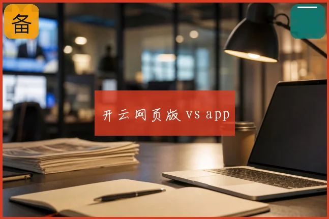 开云网页版 vs app